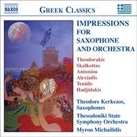 Impressions for Saxophone and Orchestra