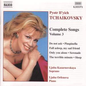 Tchaikovsky - Complete Songs Volume 3