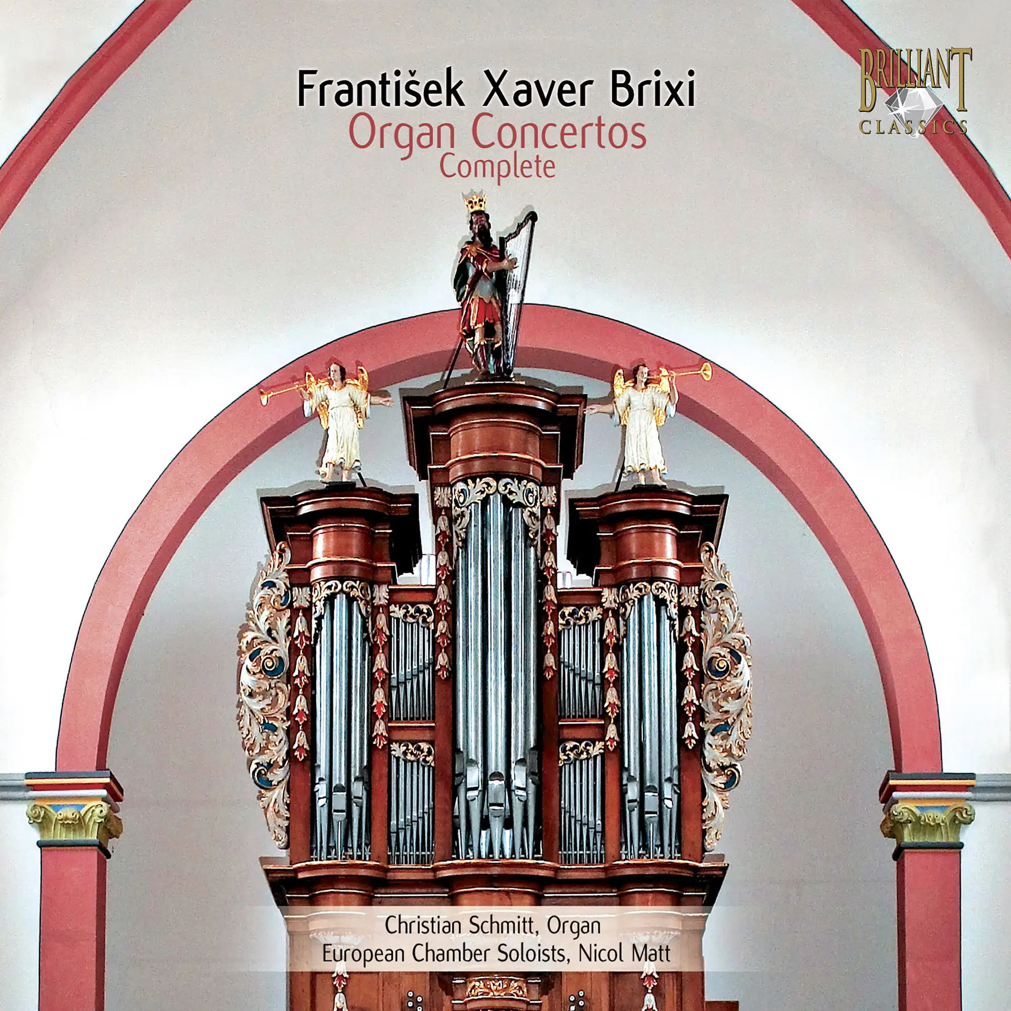 Brixi, F X: Organ Concertos (8) - Brilliant Classics: 93133