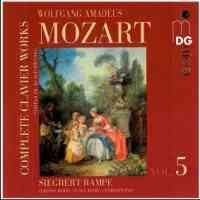Mozart - Complete Piano Works Volume 5