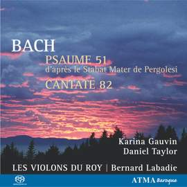 Bach, J S: Psalm 51 from Pergolesi's Stabat Mater BWV1083 'Tilge, Höchster meine Sünden', etc.