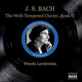 J S Bach: The Well-Tempered Clavier, Book 2