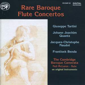 Rare Baroque Flute Concertos Product Image