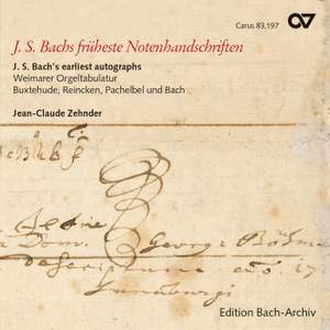 J.S. Bach’s earliest autographs
