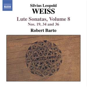 Weiss: Lute Sonatas Volume 8 Product Image