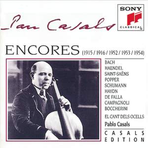Pablo Casals - Encores