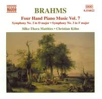 Brahms: Four-Hand Piano Music, Volume 7