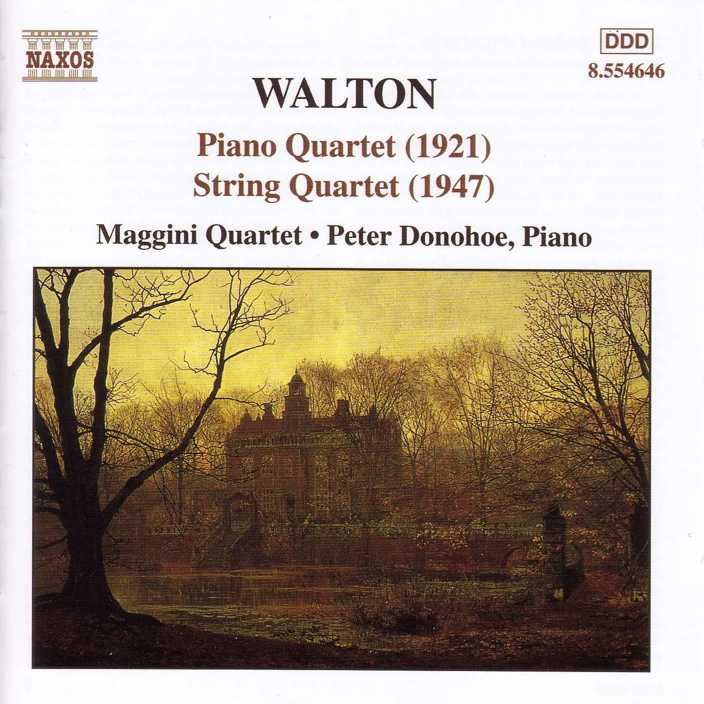 米2CD Walton British Piano Quartets TROY910 Albany Records /00220 BRITISH PIANO QUARTETS - Albany: TROY910/11 - download