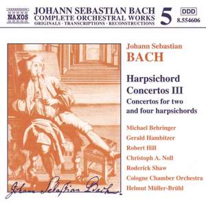 Bach, J.S.: Harpsichord Concertos, Vol. 3 Product Image