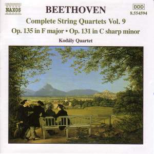 Beethoven: Complete String Quartets Vol. 9