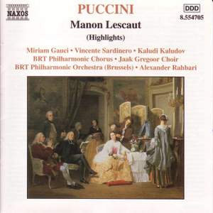 Puccini: Manon Lescaut (highlights)