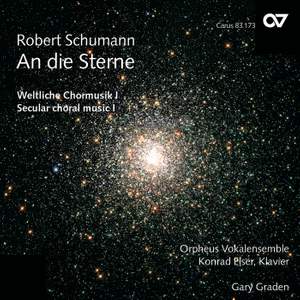 Schumann - Secular Choral Music