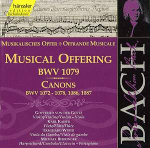 JS Bach: Musical Offering & Canons