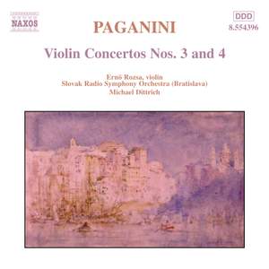 Paganini: Violin Concerto Nos. 3 & 4
