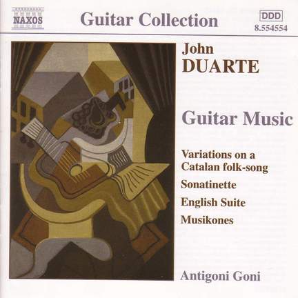 Duarte: Guitar Music - Naxos: 8554554 - CD or download | Presto Music