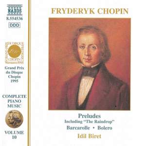 Chopin: Preludes, Barcarolle, Bolero & other piano works