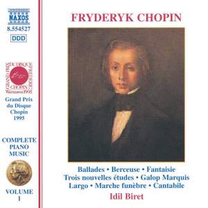 Chopin: Ballades, Fantaisie in F minor, 'Marquis' Galop and other piano works