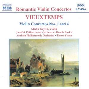 Vieuxtemps: Violin Concertos Nos. 1 & 4 Product Image