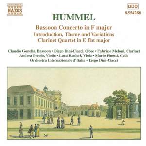 Hummel, J: Bassoon Concerto, W23, etc.