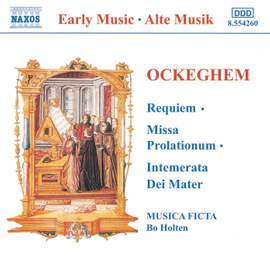 Ockeghem: Intemerata Dei mater, etc.