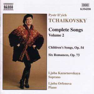 Tchaikovsky - Complete Songs Volume 2