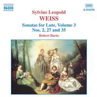 Weiss: Lute Sonatas Volume 3