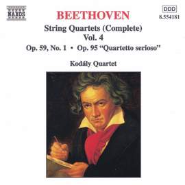 Beethoven: Complete String Quartets, Vol. 4