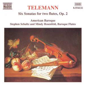 Telemann: Duos (6) for 2 flutes or violins, TWV 40:101-106, Op. 2