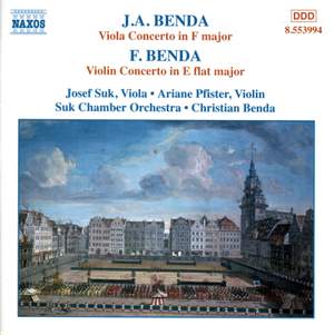 Benda, G: Viola Concerto in F major, etc.