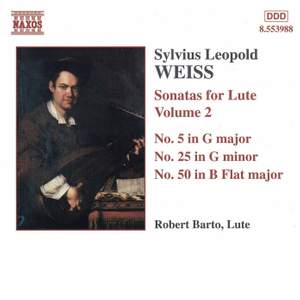 Weiss: Lute Sonatas Volume 2