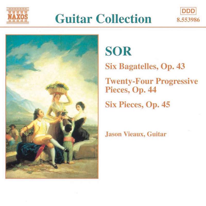 Sor - Guitar Music - Naxos: 8570502 - CD or download | Presto Music