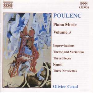 Poulenc: Piano Music, Vol. 3