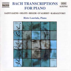 Bach Transcriptions For Piano
