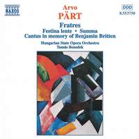 Pärt: Fratres & other chamber works