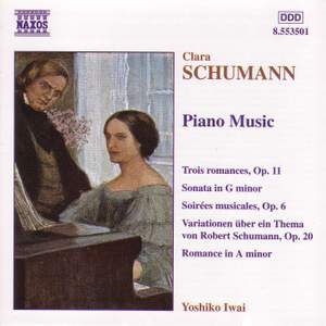 Clara Schumann: Piano Music Product Image
