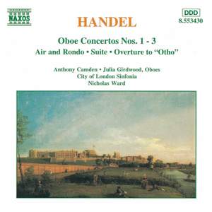 Handel: Oboe Concertos Nos. 1-3 & other orchestral works