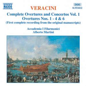 Veracini: Overtures And Concertos, Vol. 1