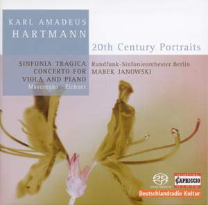 Hartmann: Sinfonia Tragica & Concerto for viola, piano & orchestra Product Image