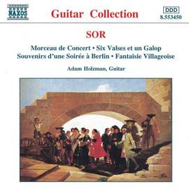Sor: Morceau de Concert, Six Valses et un Galop & other guitar works
