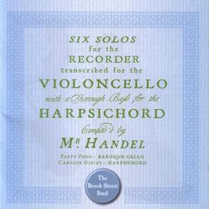 Handel - Sonatas for Cello