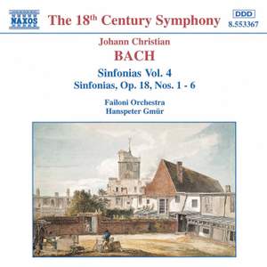 J. C. Bach: Sinfonias, Vol. 4
