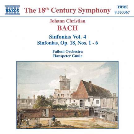 J. C. Bach: Sinfonias, Vol. 4