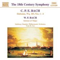 CPE Bach: Sinfonias Wq. 183, Nos. 1-4