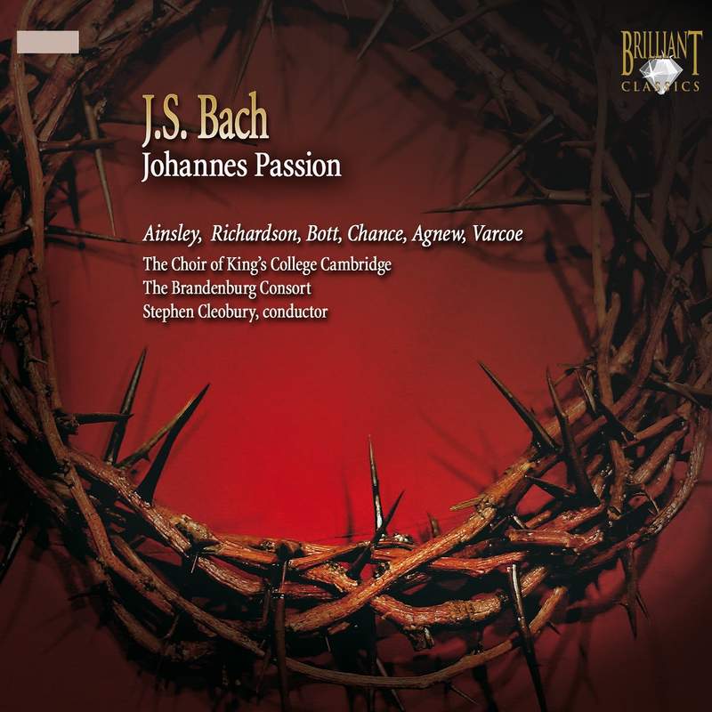 【中古】 Johannes-passion: Cleobury / King’s College Choir BACH Johannes Passion CD Stephen Cleobury - The Choir of