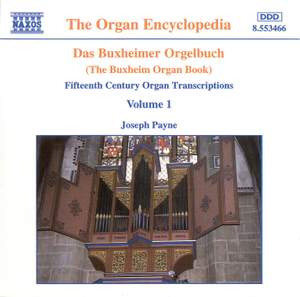 Das Buxheimer Orgelbuch, Vol. 1