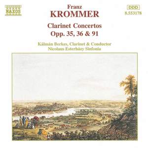 Krommer: Concerto for Two Clarinets in E flat major, Op. 35, etc.