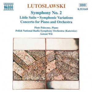 Lutosławski: Symphony No. 2, Little Suite, Symphonic Variations Product Image