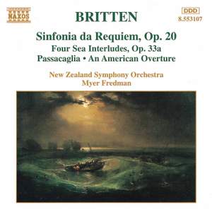 Britten: Sinfonia da Requiem, Op. 20, etc.