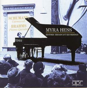 Myra Hess - Historic Broadcast Recordings