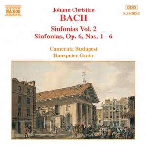 J. C. Bach: Sinfonias, Vol. 2